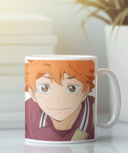 Hinata Shoyo Cute white mug main image