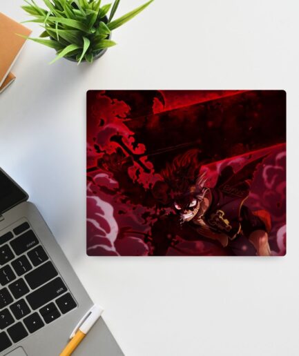 Asta Devil Power mousepad - Featuring Asta harnessing the power of the devil