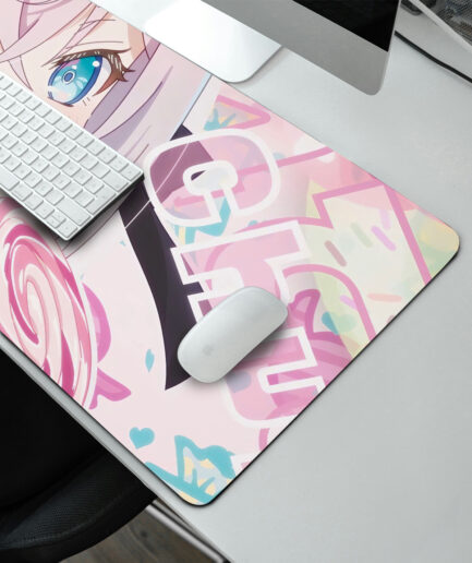 Unveil Your Emotions: Alya gaming mousepad right view - Smooth edges and detailed anime design