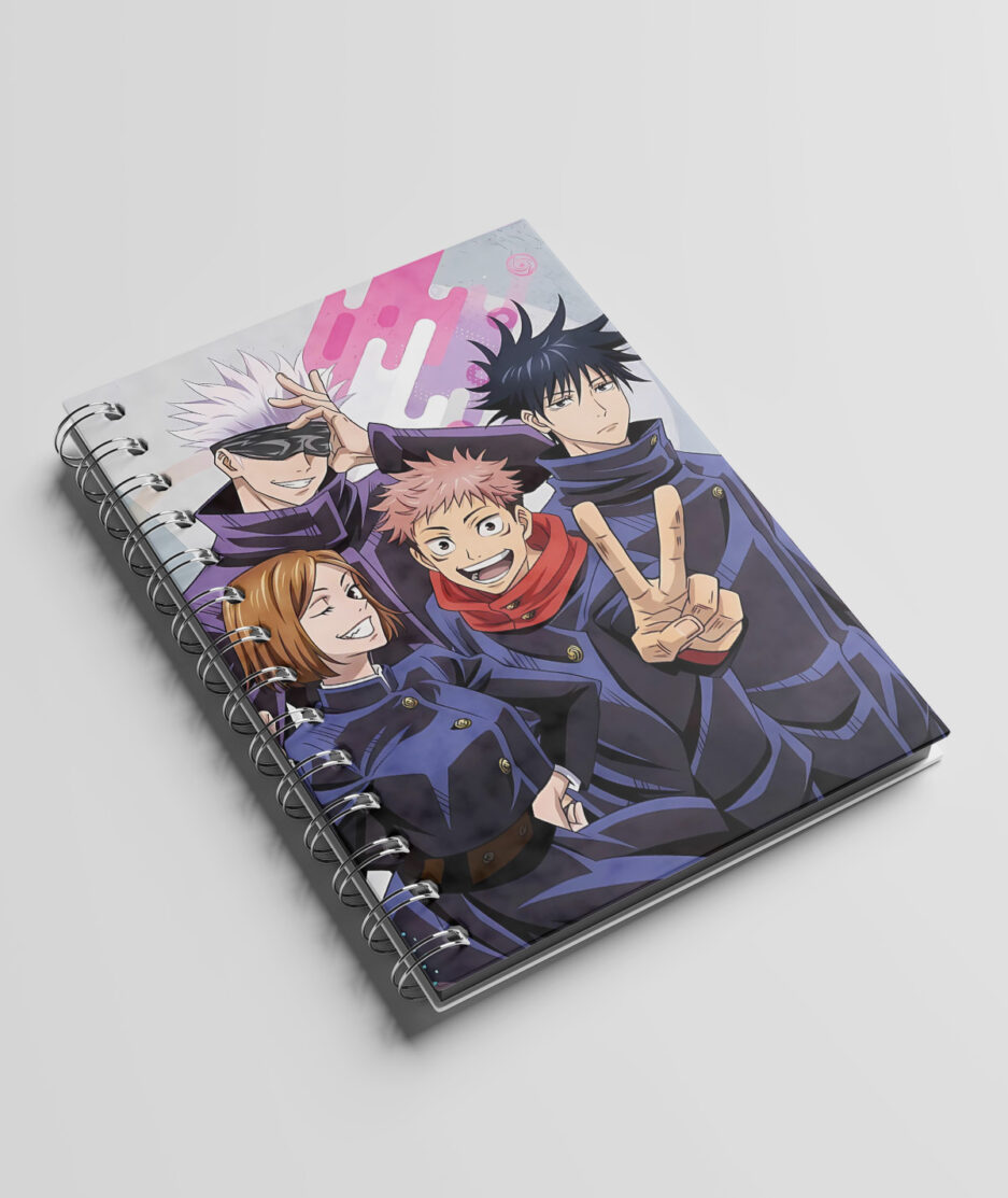 Front view of Jujutsu Kaisen Anime Merchandise