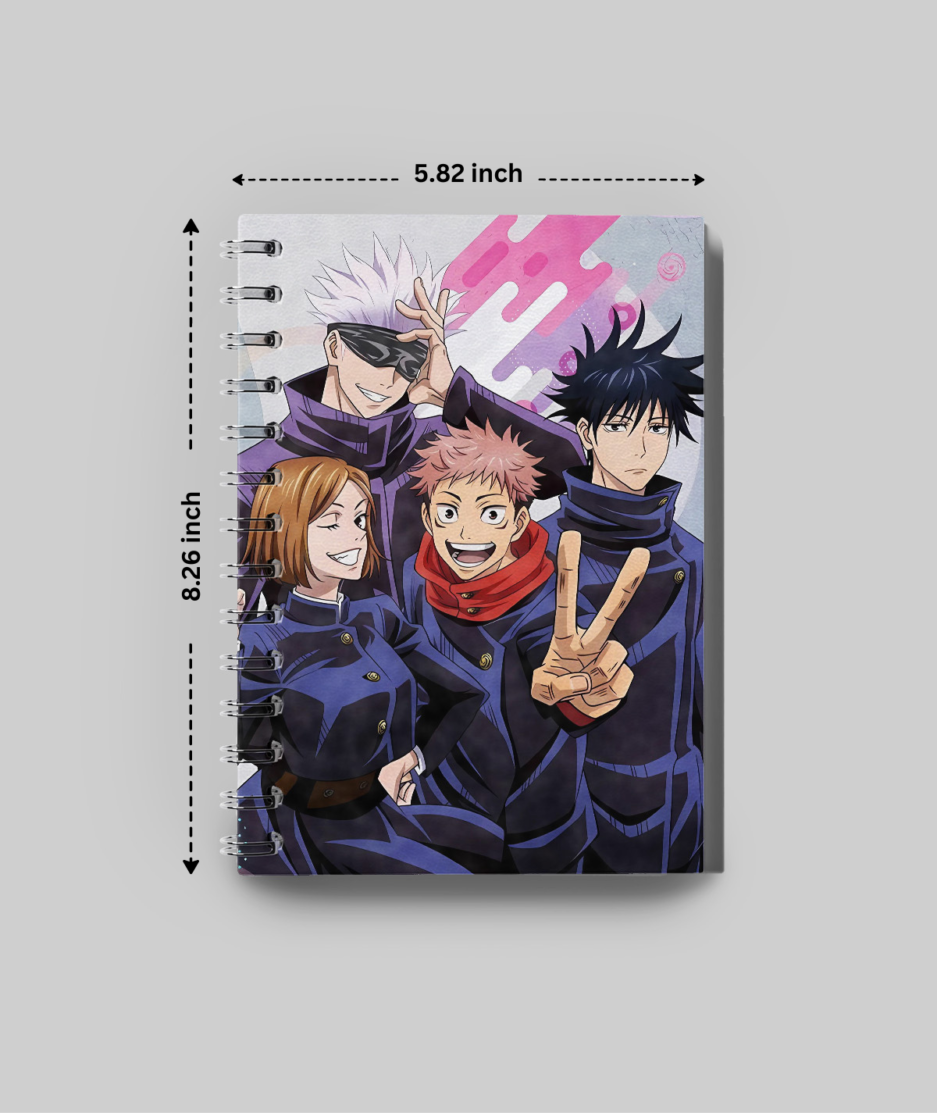 Jujutsu Kaisen Anime Merchandise with dimensions