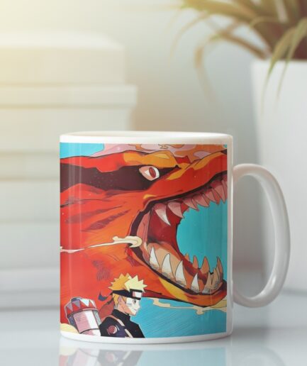 Naruto Kurama white mug main image