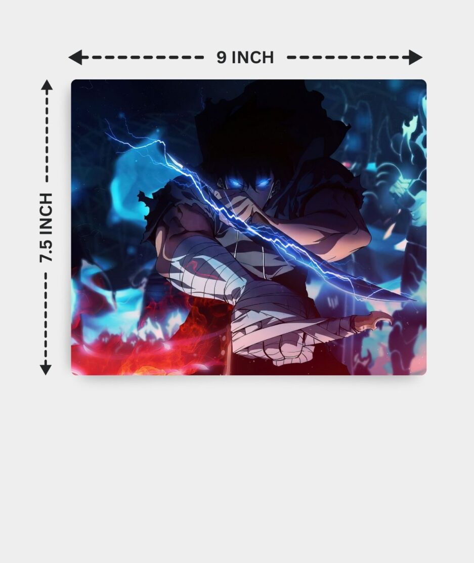 Sung Jin-woo Unstoppable Force Mousepad dimensions – Designed for precision and control