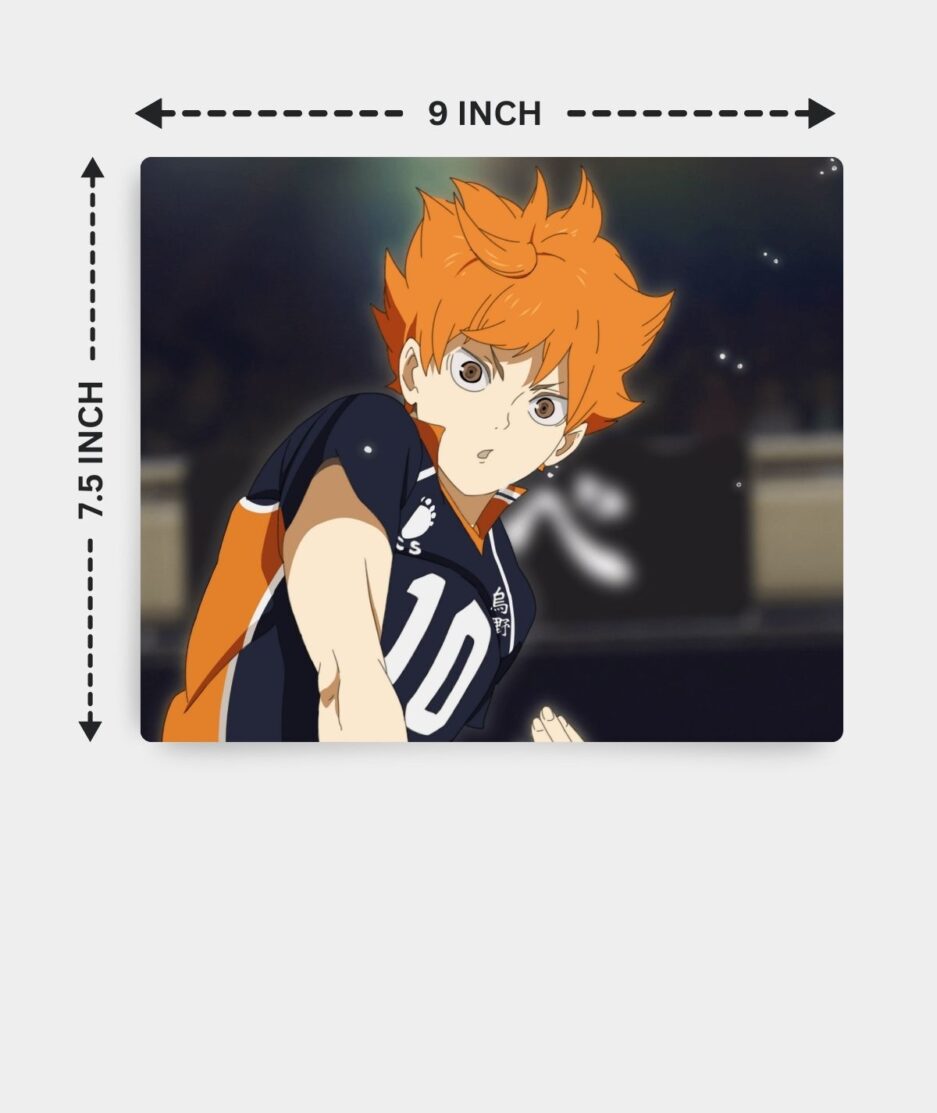 Hinata Quick Smash Mousepad dimensions – Perfect fit for gaming and productivity