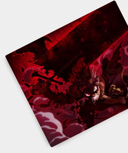 Asta Devil Power mousepad aesthetic setup - Bring Asta's power to your desk