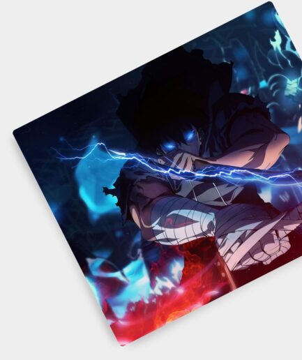 Sung Jin-woo Unstoppable Force Mousepad aesthetic setup – Bring the power of Sung Jin-woo to your desk