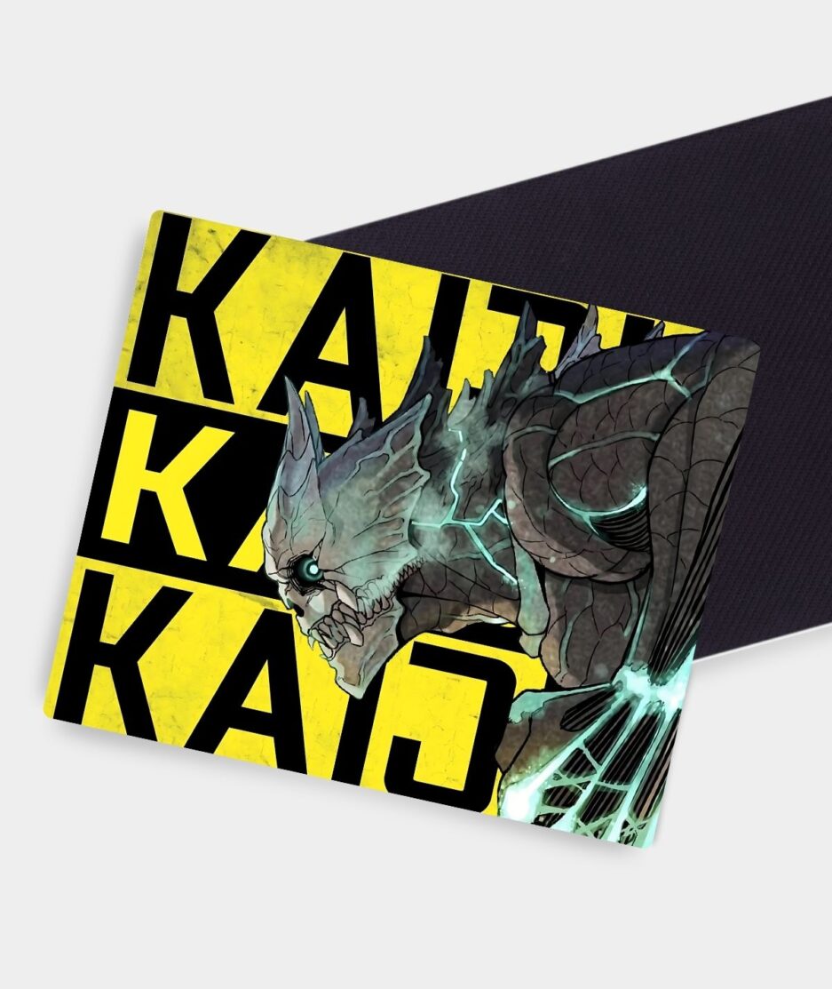 Battle Ready Kaiju mousepad anti-slip surface - Designed for stability and smooth control