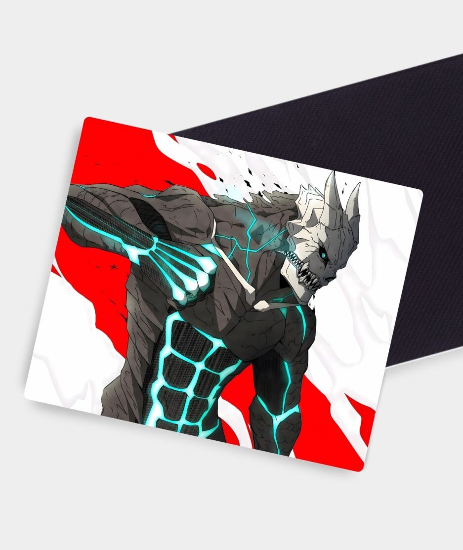 Kaiju No. 8 Power Strike mousepad anti-slip surface - Stay in control during intense action