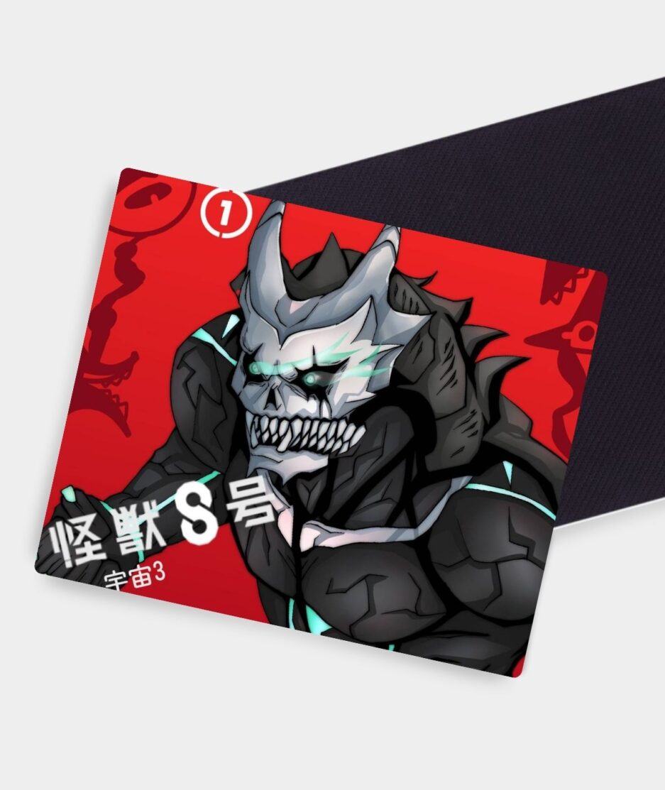 Kaiju Intense Red mousepad anti-slip surface - Built for stability and comfort