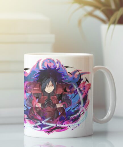 Uchiha Madara white mug main image