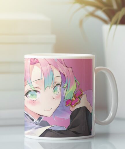 Mitsuri Kanroji Demon Slayer white mug main image