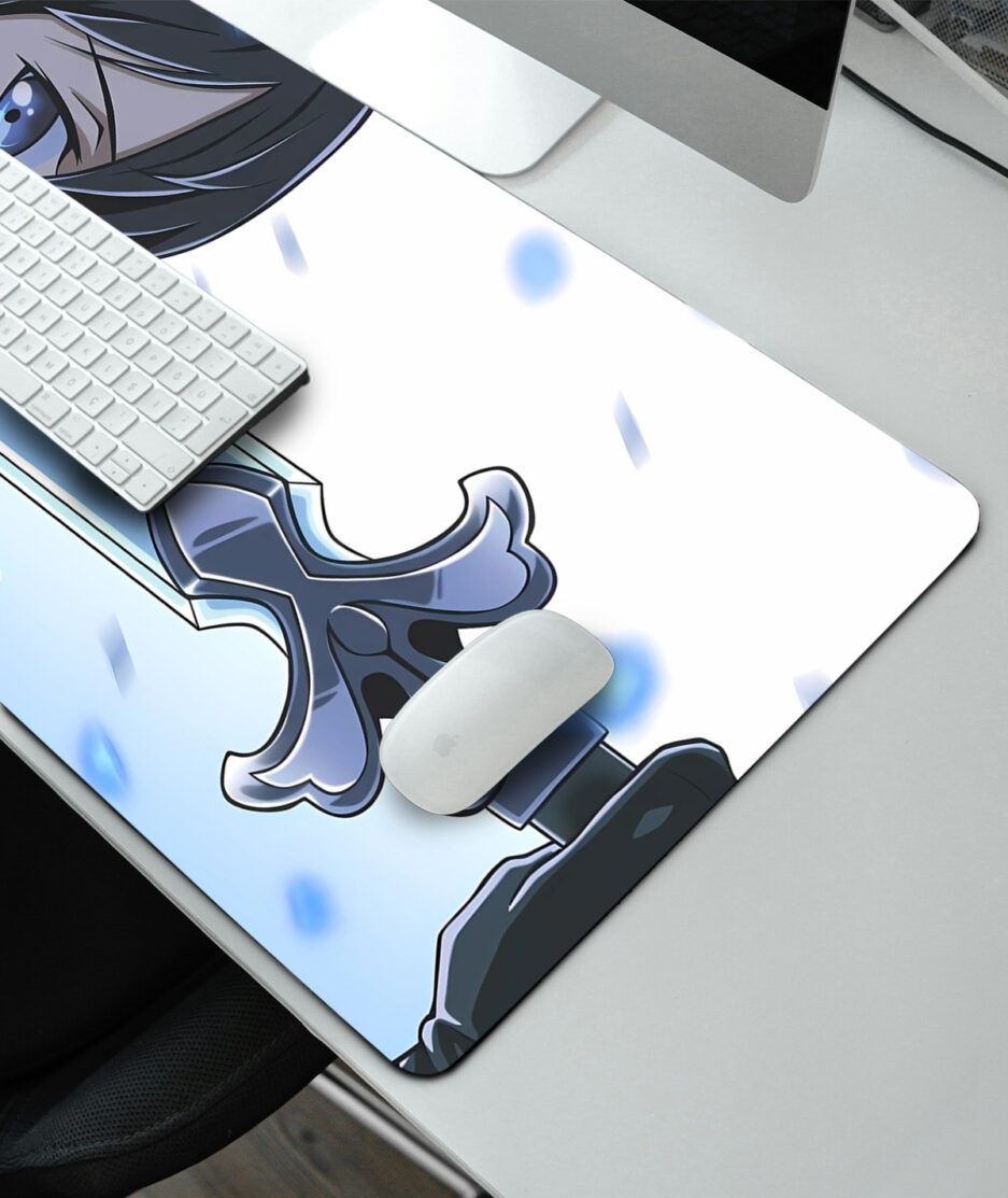 Sword Art Online gaming mousepad right view - Smooth edges with vivid anime design