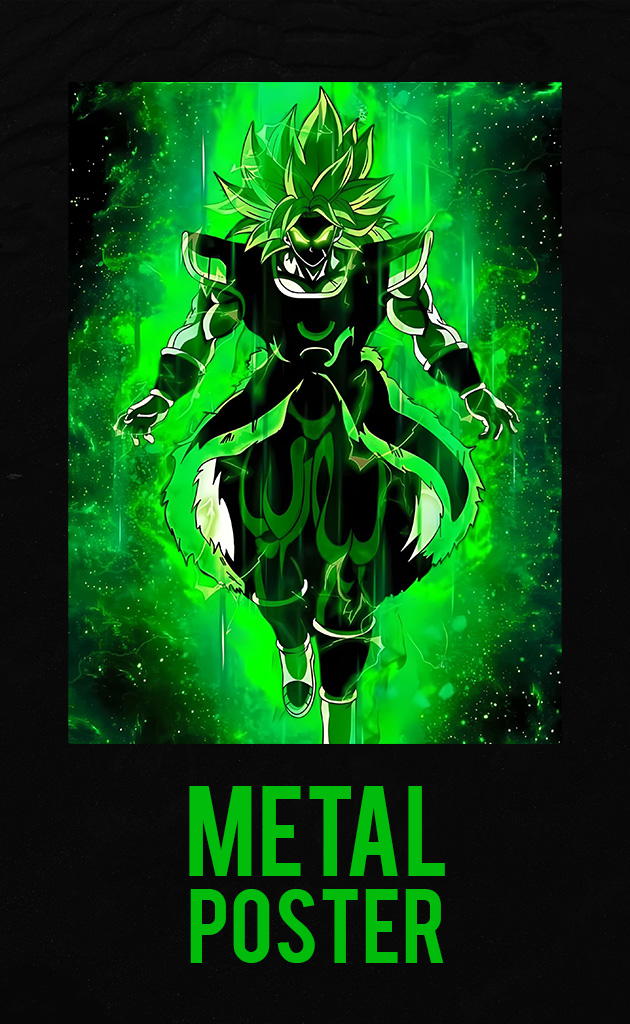 Anime metal posters – durable and high-quality wall art