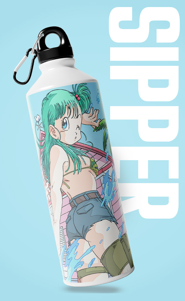 Anime sipper bottles – stylish and practical drinkware for anime fans