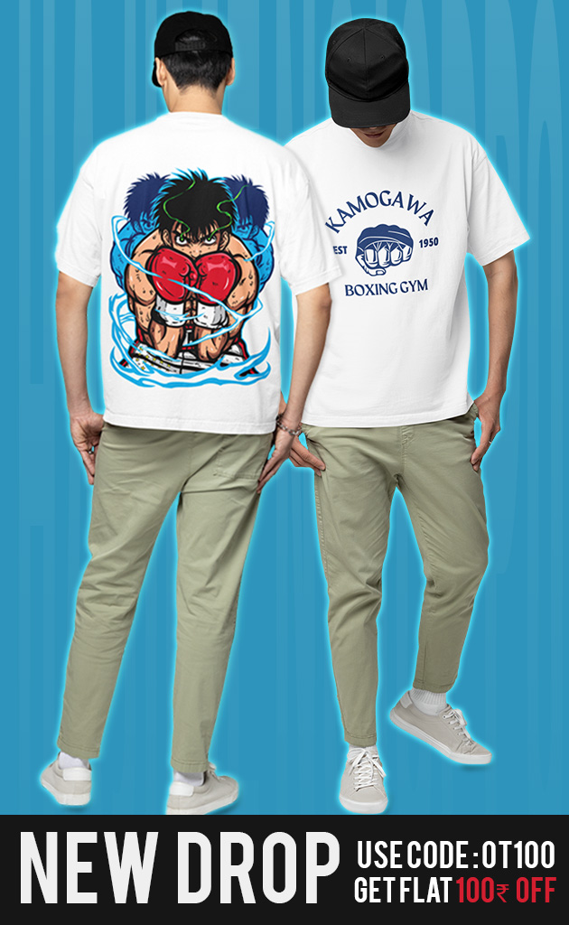 Oversize anime t-shirts – comfortable and stylish clothing