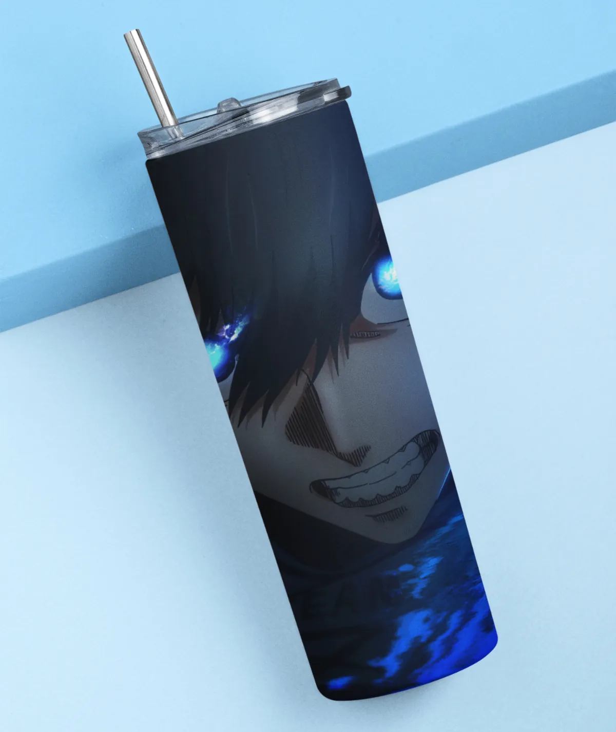 Isagi Yoichi Striker's Spirit Tumbler - Premium anime drinkware