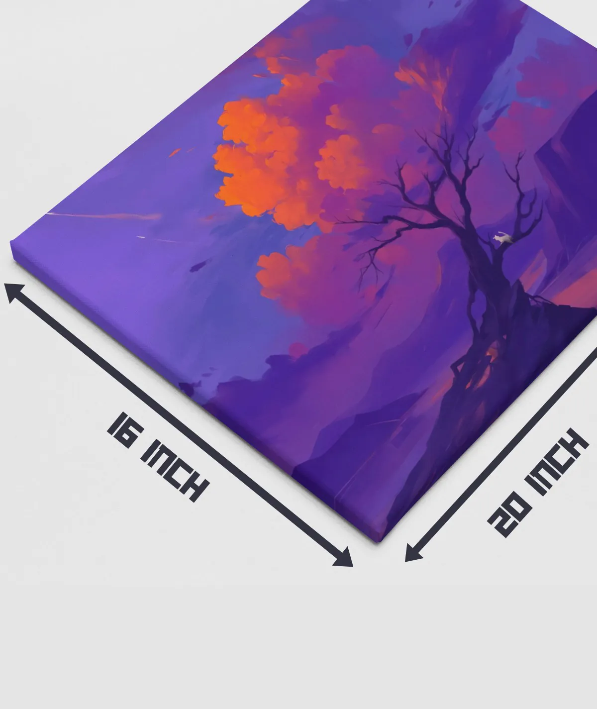 Vibrant Nature Canvas Poster Dimensions Vibrant Nature canvas poster dimensions - Perfectly sized for creating a lively focal point in your space