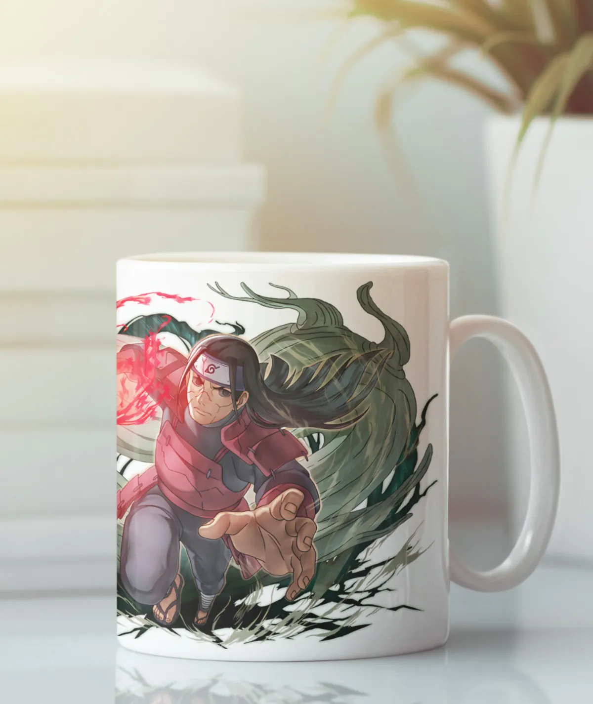Hashirama Senju First Hokage white mug main image