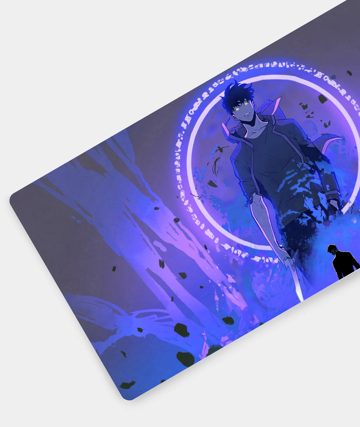 Step Forward as the Legendary Hunter Small Gaming Pad Fanpix – Solo Leveling Awesomeness