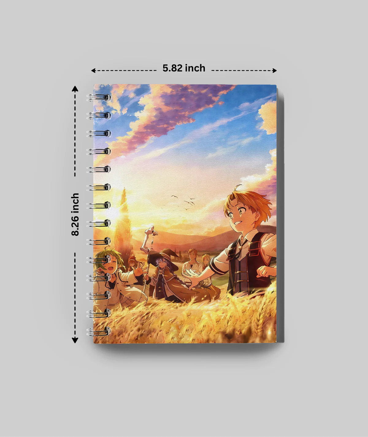 Mushoku Tensei Anime Merchandise with dimensions