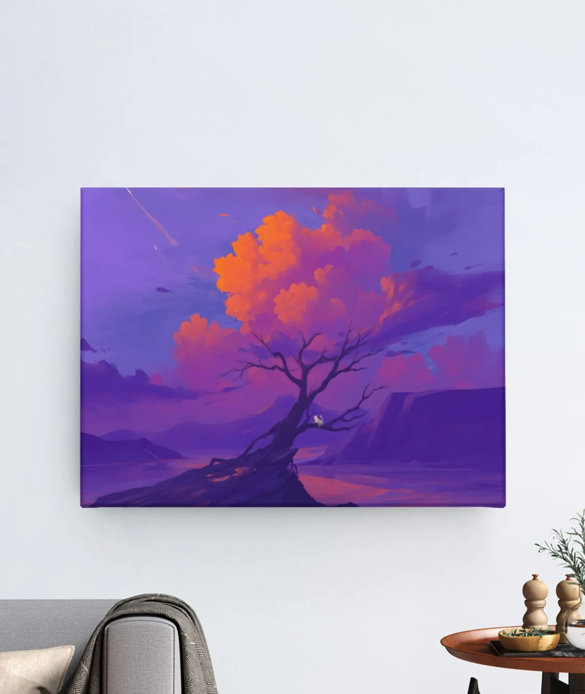 Vibrant Nature Canvas Poster - Main Image Vibrant Nature canvas poster - Lush, colorful landscape artwork capturing the beauty of nature on premium canvas