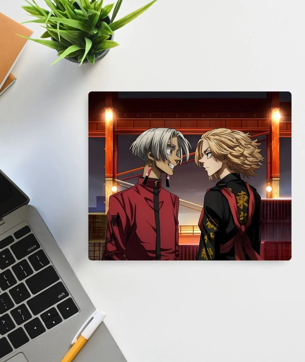 Tokyo Revengers Squad Showdown mousepad - Featuring the iconic gang members in an intense pose