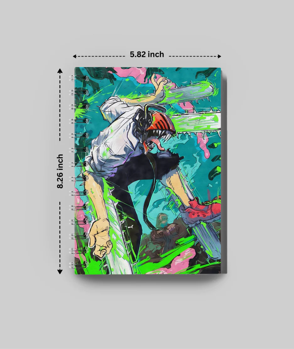 Chainsaw Man Anime Merchandise with dimensions