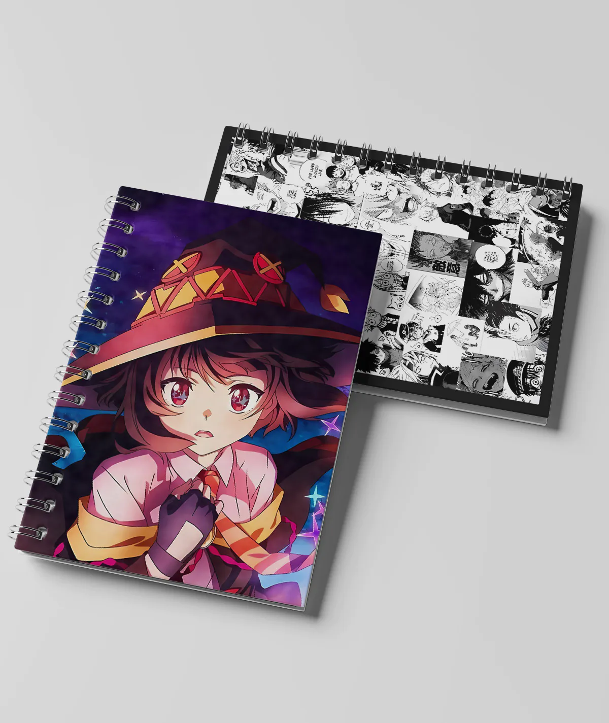 Front and Back View of KonoSuba Anime Merchandise Front and back view of KonoSuba Anime Merchandise