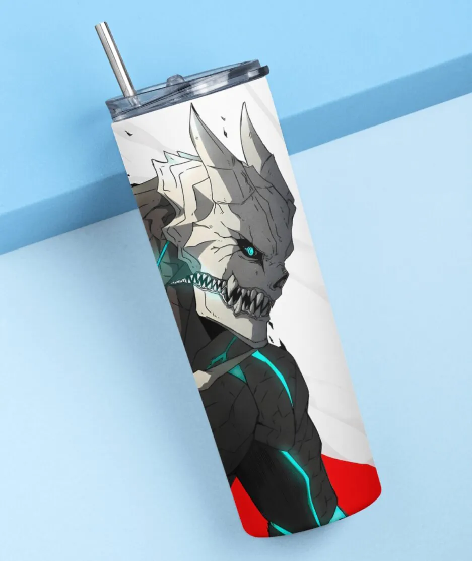 Kaiju No. 8 Metal Tumbler - Premium anime drinkware
