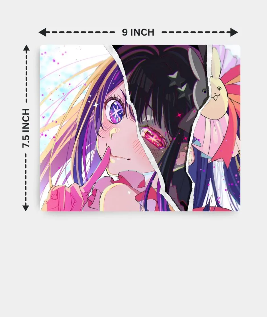 Ai Hoshino Mysterious mousepad dimensions - Perfect for your desk setup