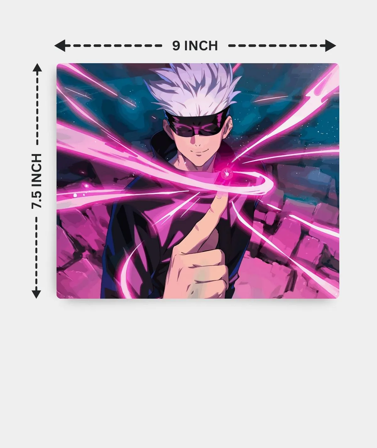 Gojo Limitless Potential mousepad dimensions - Size guide for a perfect fit