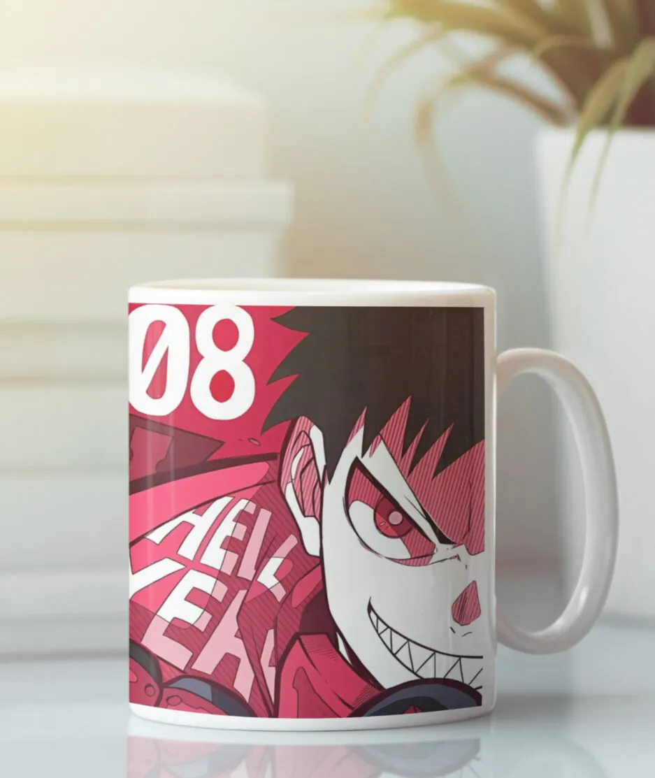 Fire Force white mug main image
