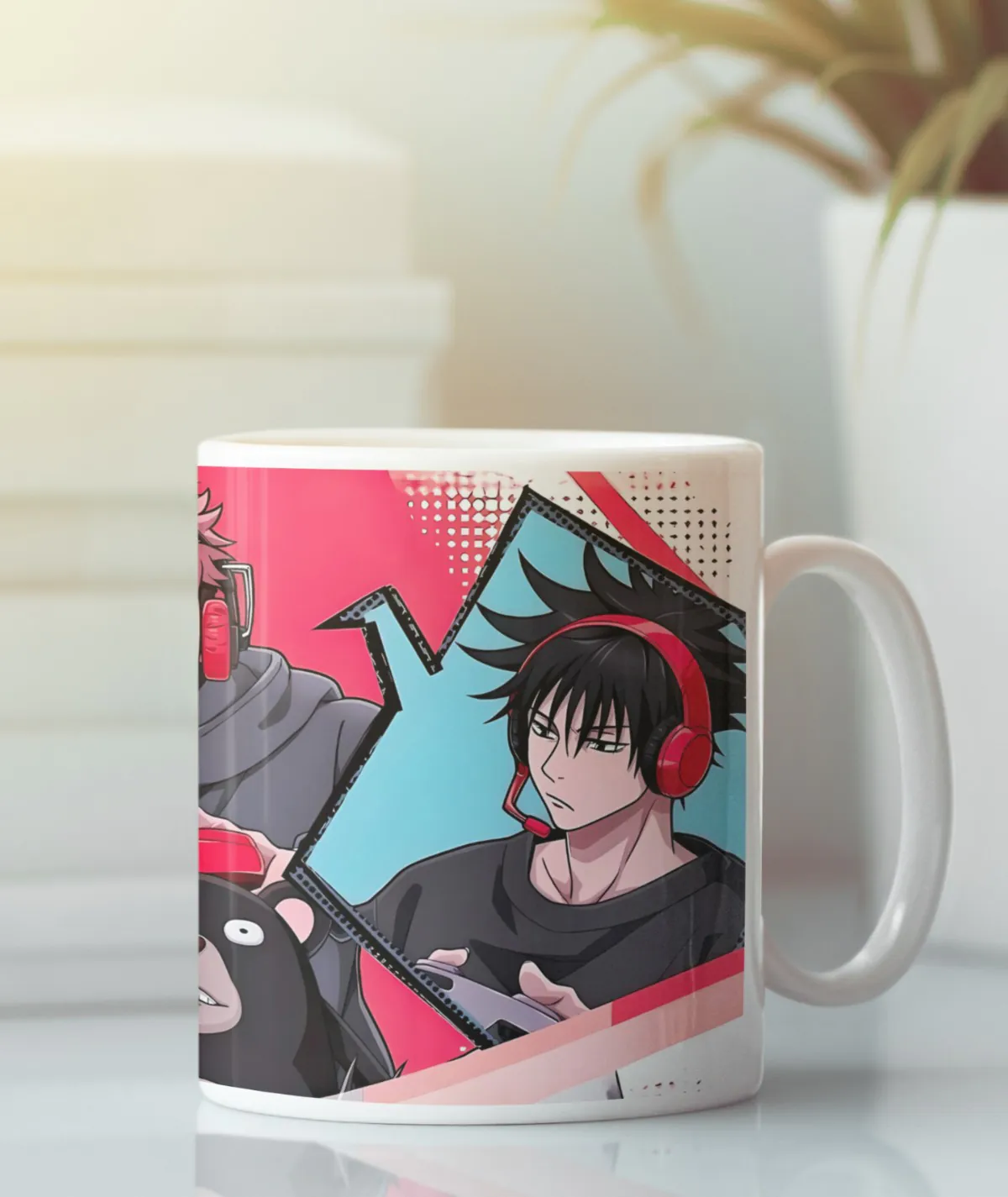 Jujutsu Kaisen Unite for Battle white mug main image