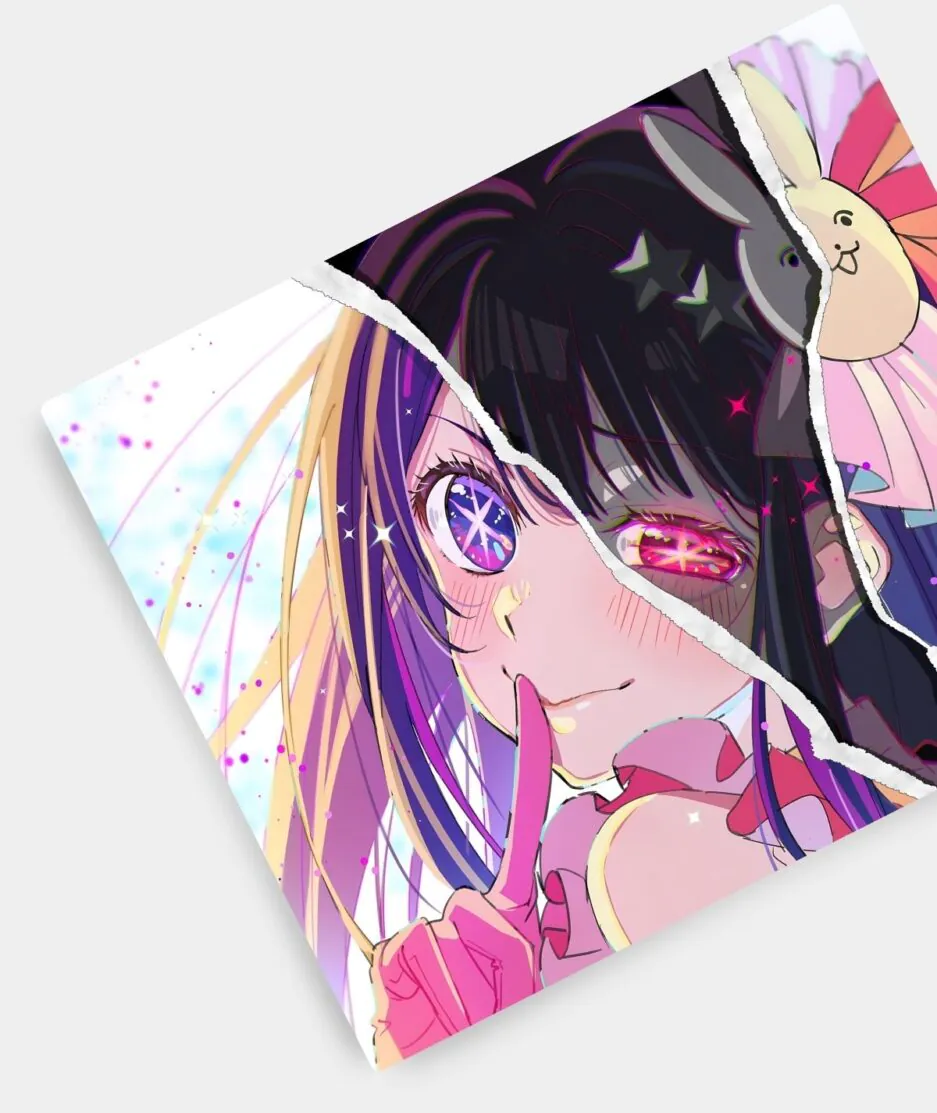 Ai Hoshino Mysterious mousepad aesthetic setup - Add a touch of elegance to your workspace
