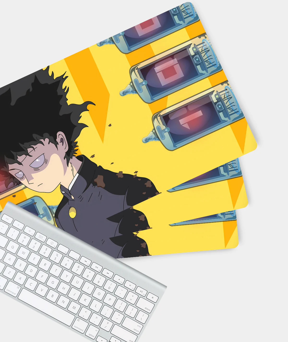 Set of 3 Psychic Strength Mob Psycho Small Gaming Pads – Triple the Psychic Force