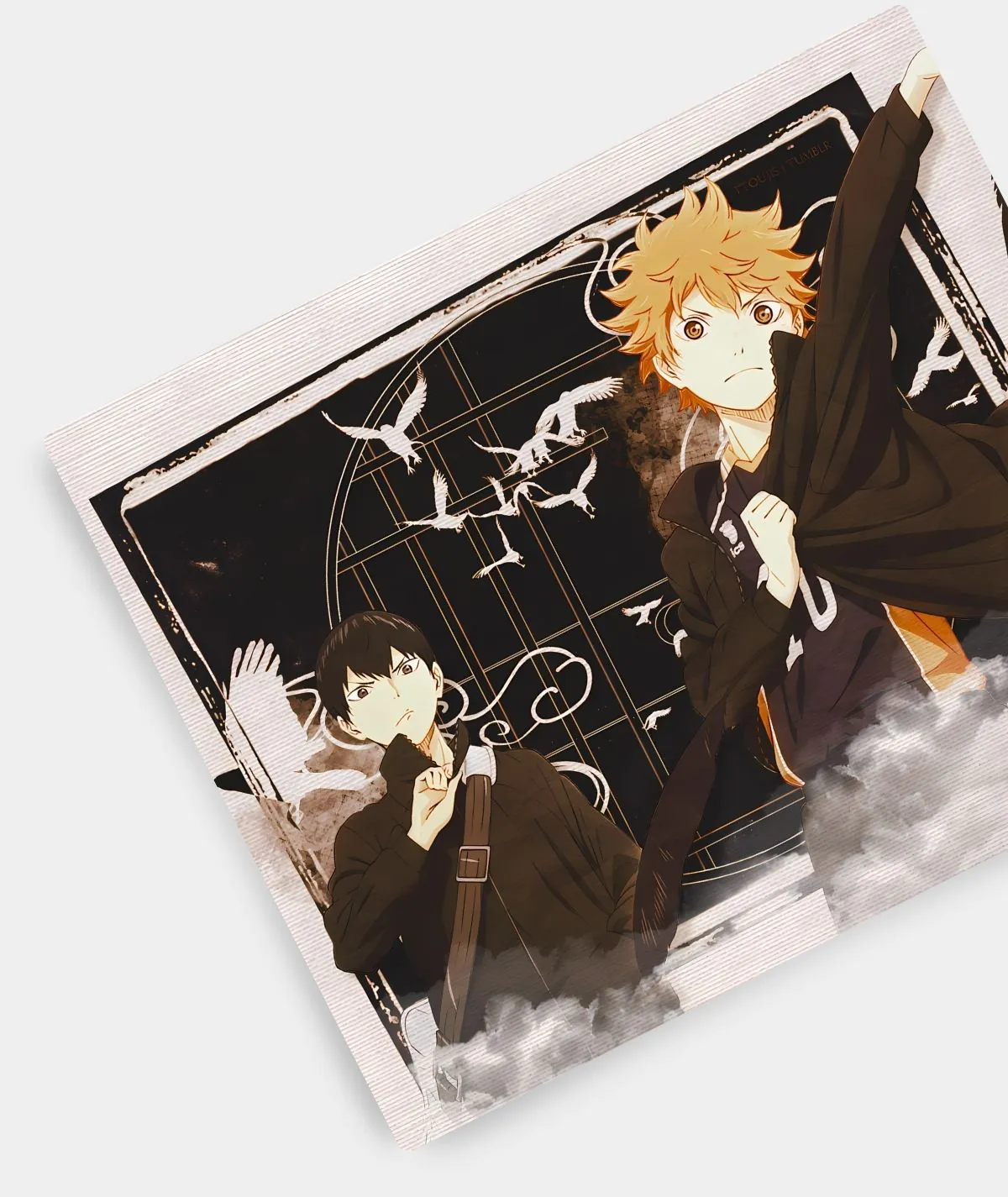 Haikyuu Intense Match mousepad aesthetic setup - Energize your desk with this volleyball-inspired design