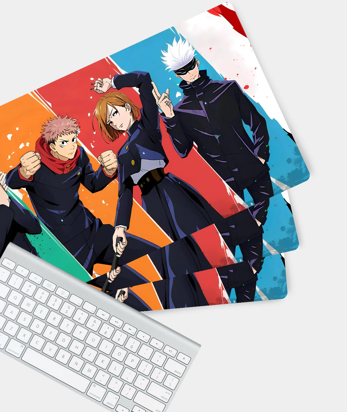 Set of 3 Unite for Battle Jujutsu Kaisen Small Gaming Pads – Sorcerer Strength