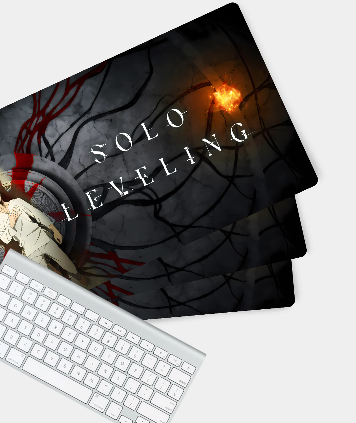 Ultimate Hunter Solo Leveling Small Gaming Pad Set of 3 – Perfect for Legendary Hunters Set of 3 Ultimate Hunter Solo Leveling Small Gaming Pads – Empower Your Gaming