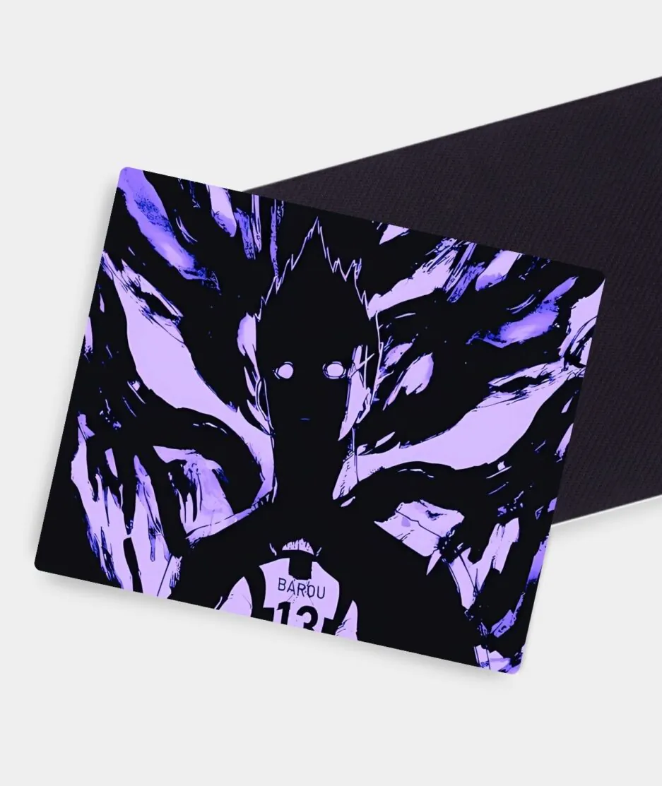 Baro Blue Lock Mousepad – Aura Edition anti-slip surface – Provides stability and control