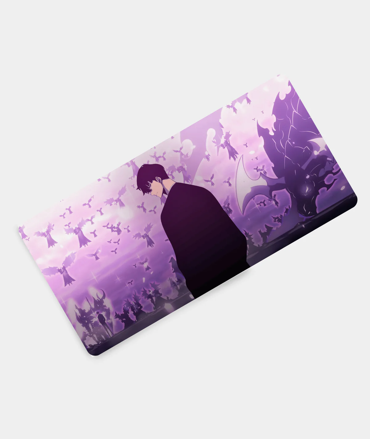 Shadow Monarch – Solo Leveling Small Gaming Pad Design View – Majestic Anime Precision