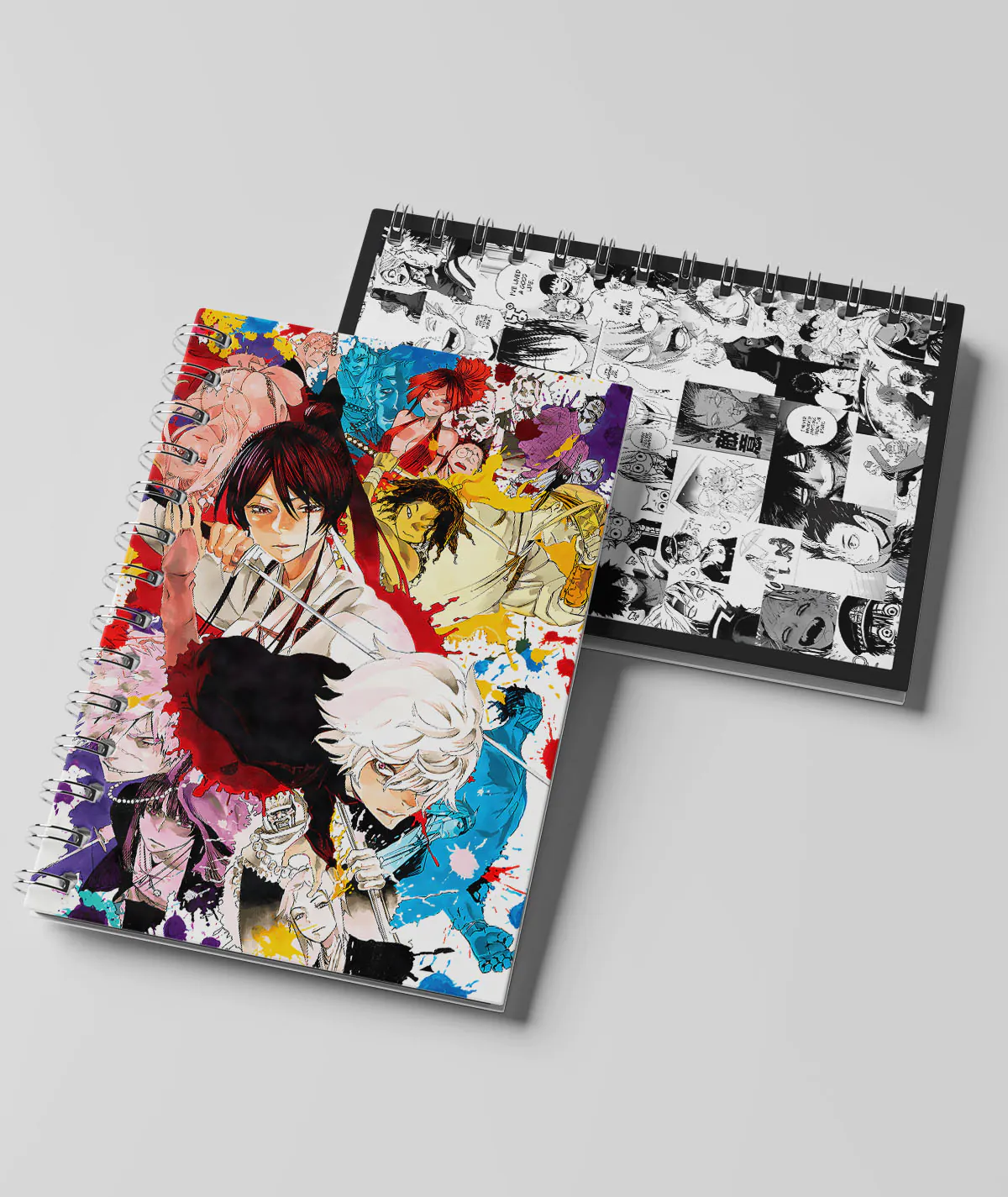 Front and Back View of Hell's Paradise Anime Merchandise Front and back view of Hell's Paradise Anime Merchandise
