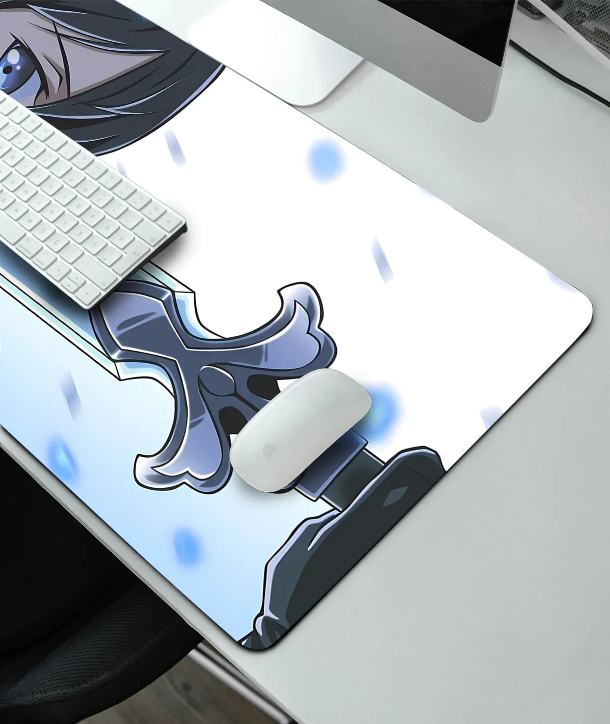 Sword Art Online Gaming Mousepad - Right View Sword Art Online gaming mousepad right view - Smooth edges with vivid anime design